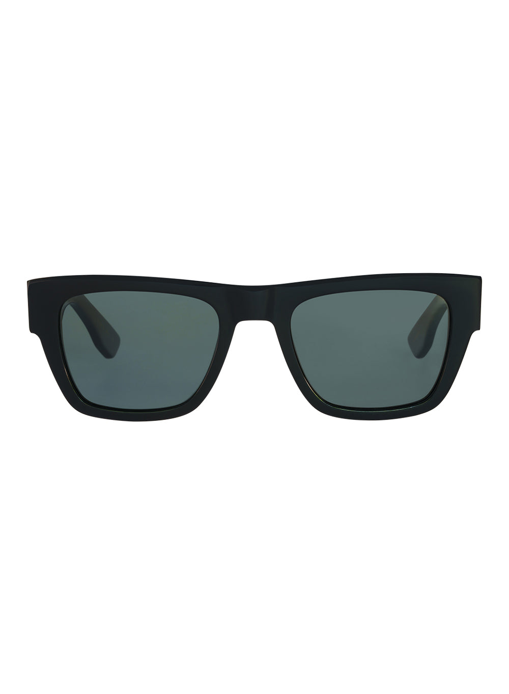 Billy Shiny Black Grey Polarised Sunglasses Bask Eyewear