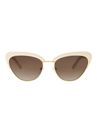 Peggy Nude Pink Brown Gradient Polarised Sunglasses Bask Eyewear