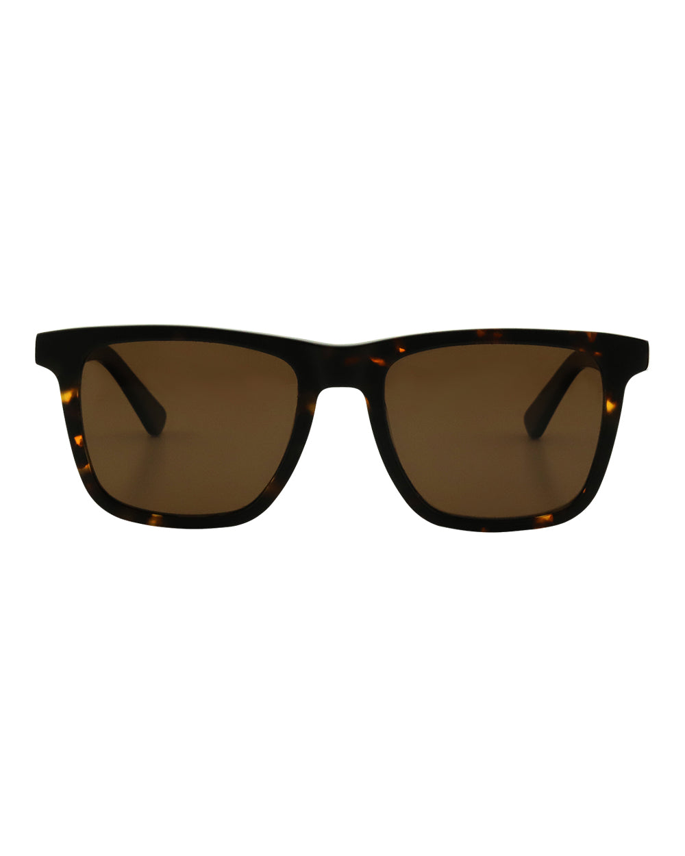 Kai Matte Dark Tort Brown Polarised Sunglasses Bask Eyewear