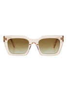 Sol Eco Crystal Rose Brown Gradient Polarised Sunglasses Bask Eyewear
