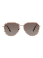 Palm Rose Brown Gradient Polarised Sunglasses Bask Eyewear