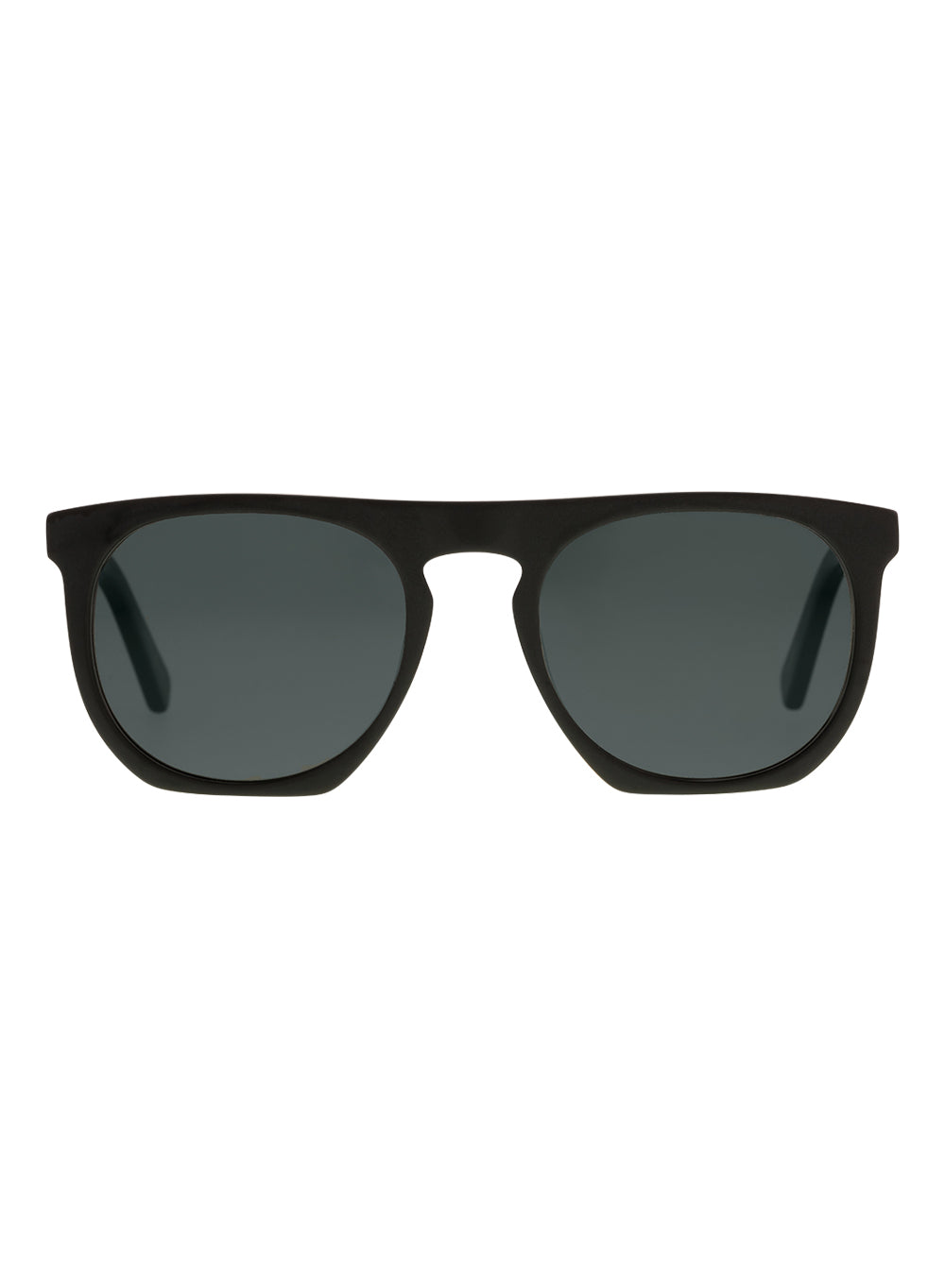 Swell Matte Black Grey Polarised Sunglasses Bask Eyewear