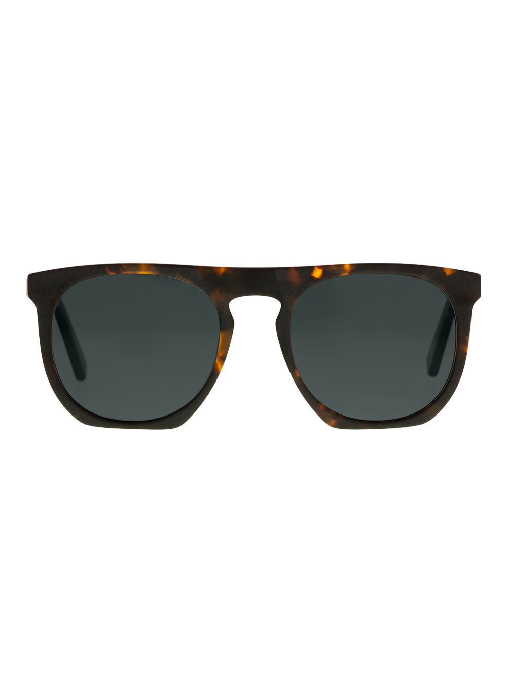 Swell Matte Dark Tort Grey Polarised Sunglasses Bask Eyewear
