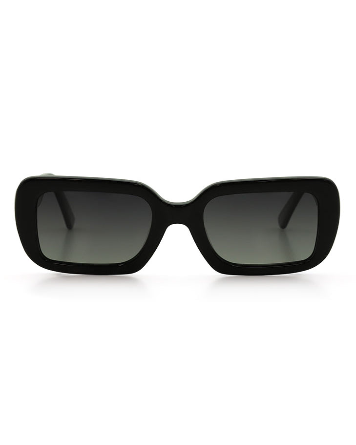 Sandy Black Grey Gradient Polarised Sunglasses Bask Eyewear