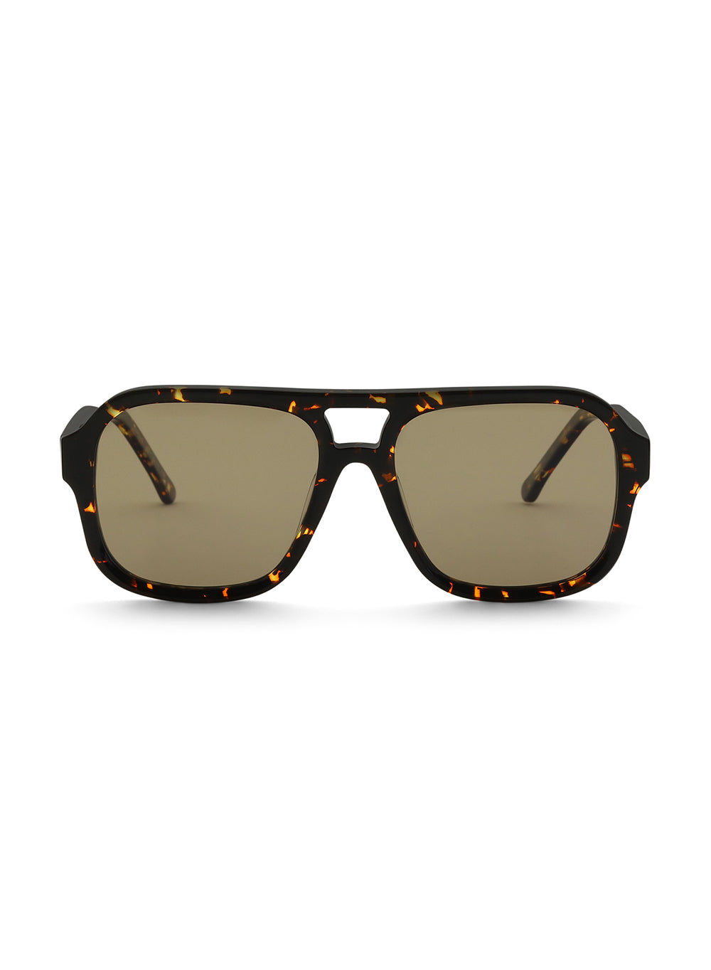 Blake Ember Tort Light Brown Polarised Sunglasses Bask Eyewear