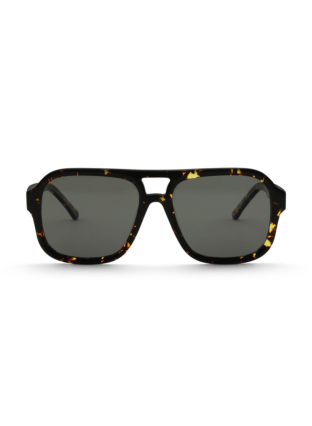 Blake Ember Tort Grey Polarised Sunglasses Bask Eyewear
