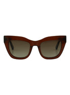 Dusk Crystal Brown Brown Gradient Polarised Sunglasses Bask Eyewear