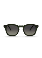 Dune XL Crystal Green Grey Gradient Polarised Sunglasses Bask Eyewear
