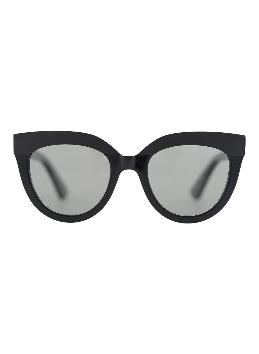 Echo Shiny Black Grey Polarised Sunglasses Bask Eyewear