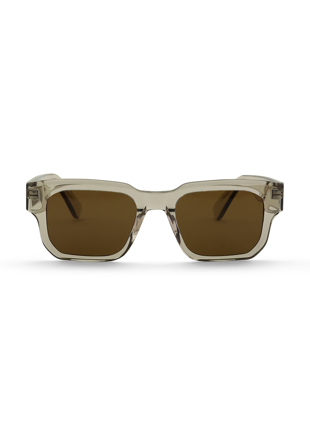 Eli XL Crystal Stone Brown Polarised Sunglasses Bask Eyewear