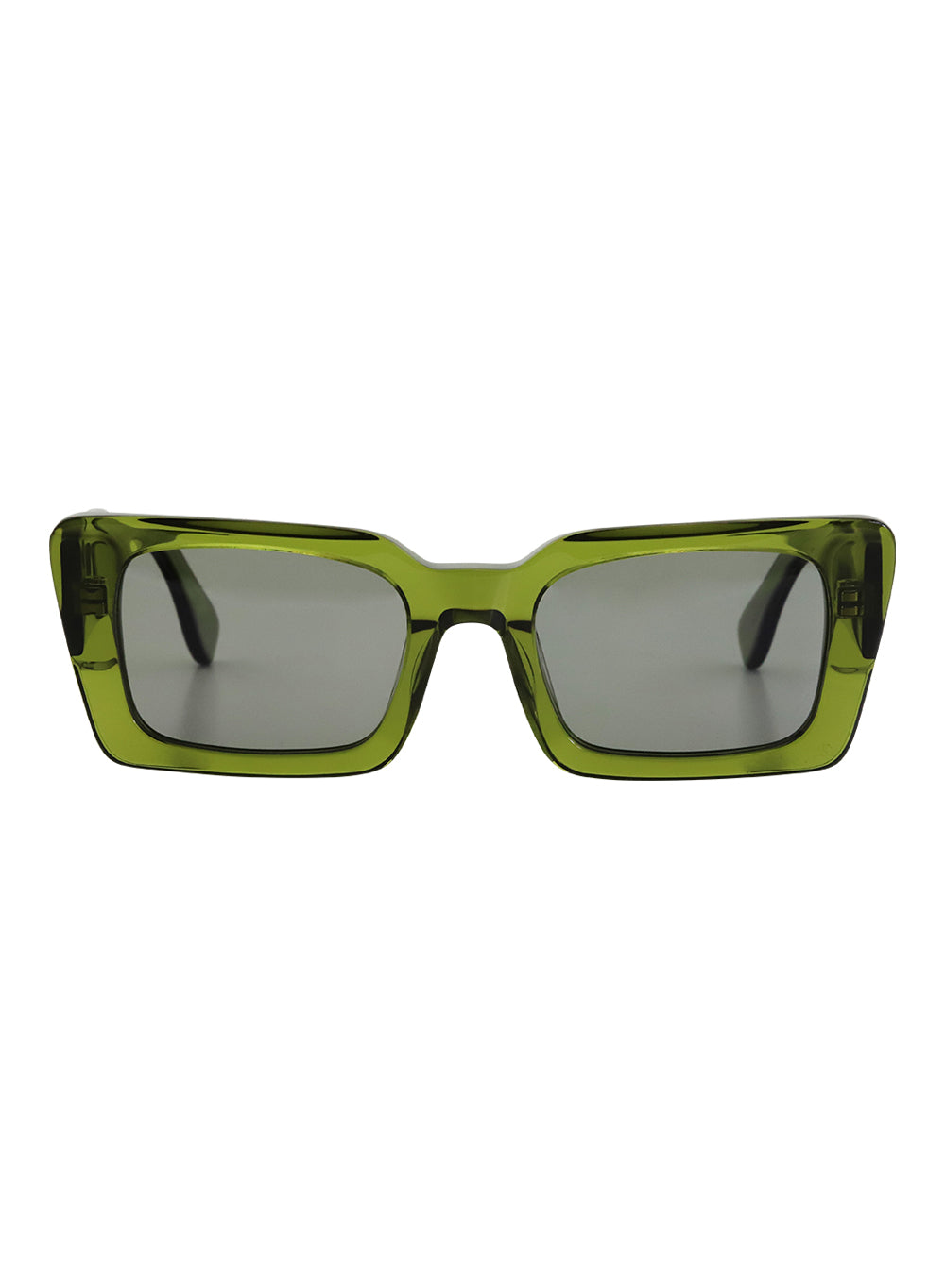 Lou Olive Grey Polarised Sunglasses Bask Eyewear