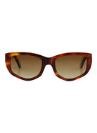 Poet Tea Tort Brown Polarised Sunglasses Bask Eyewear