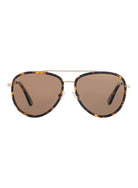 Palm Toffee Tort Brown Polarised Sunglasses Bask Eyewear