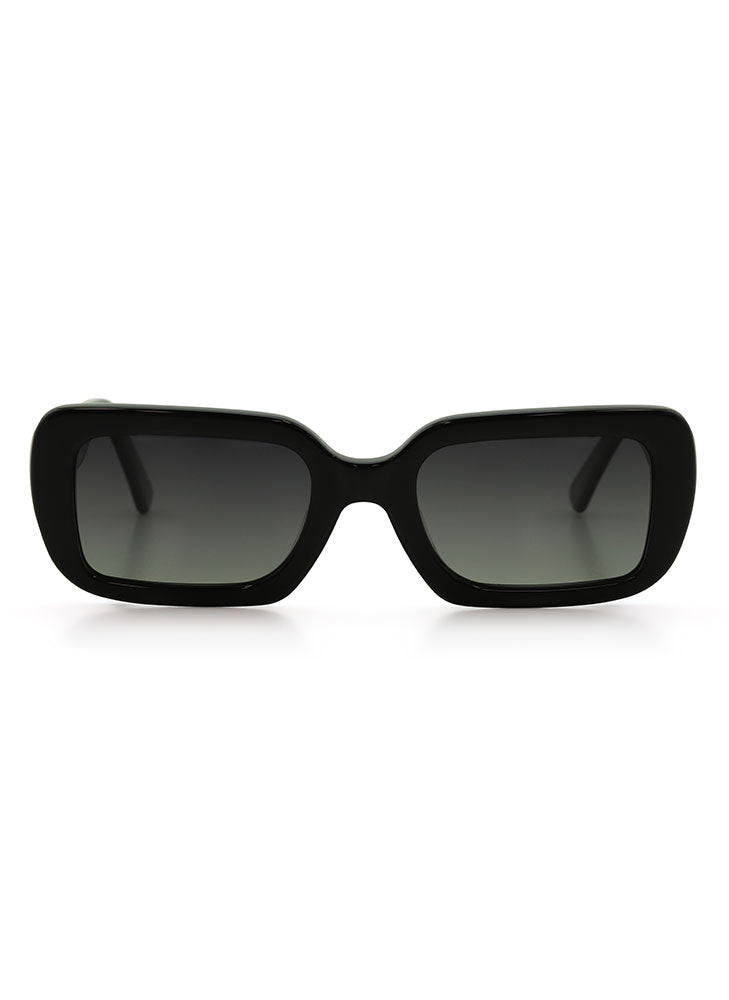 Sandy Black Grey Gradient Polarised Sunglasses Bask Eyewear