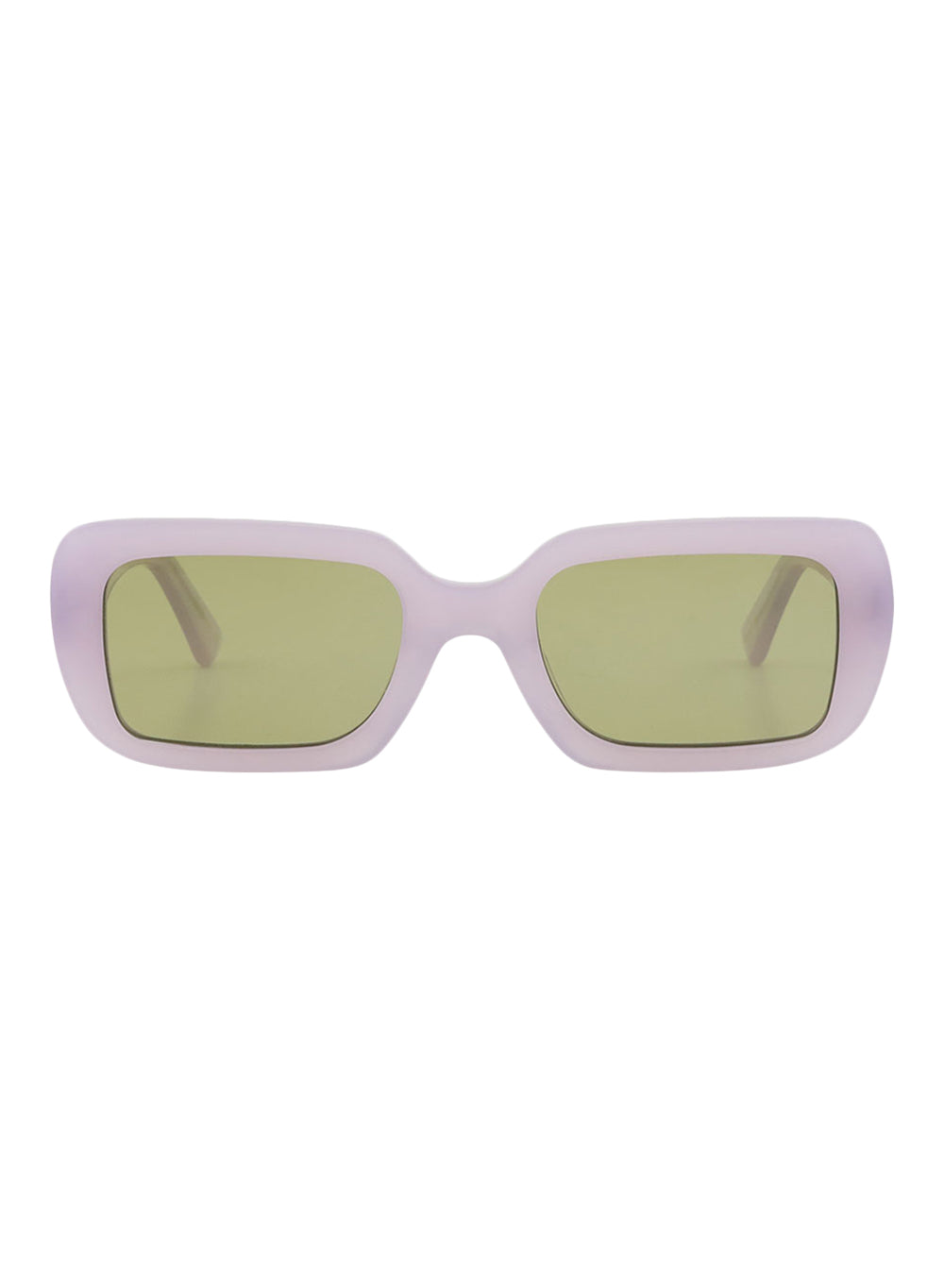 Sandy Lilac Light Yellow Polarised Sunglasses Bask Eyewear