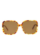 Everly Honey Tort Brown Polarised Sunglasses Bask Eyewear